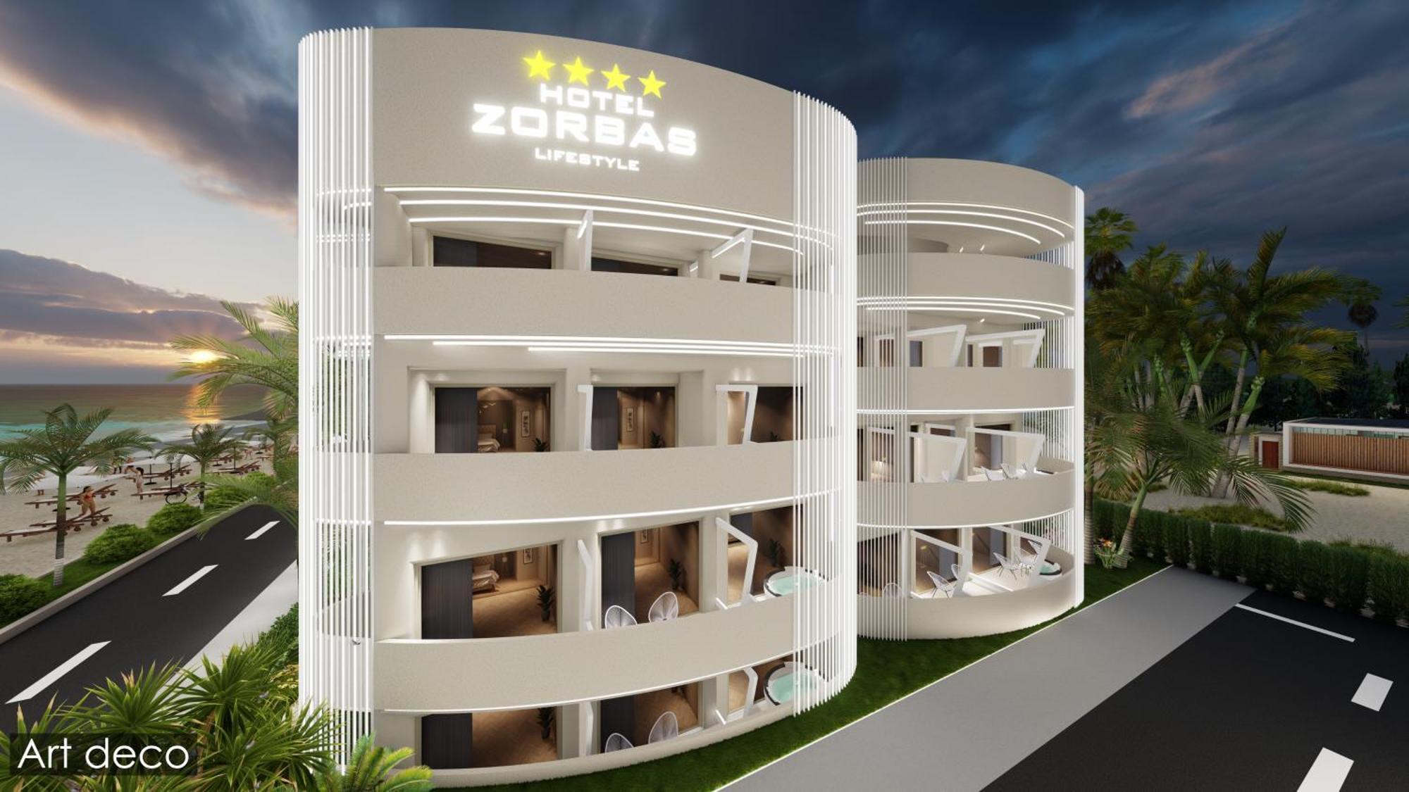 Zorbas Lifestyle Hotel Georgioupoli Exterior photo